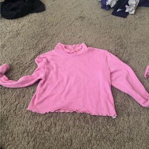Urban Outfitters Pink Cowl Neck Sweater